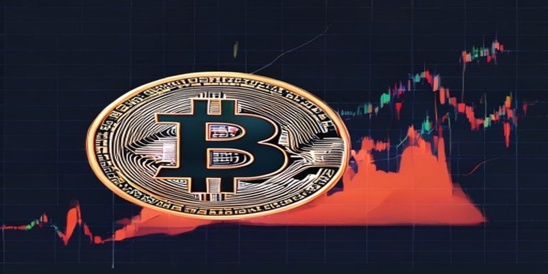 Bitcoin 15-minute chart showing volume spike and bullish engulfing candle after cascade low